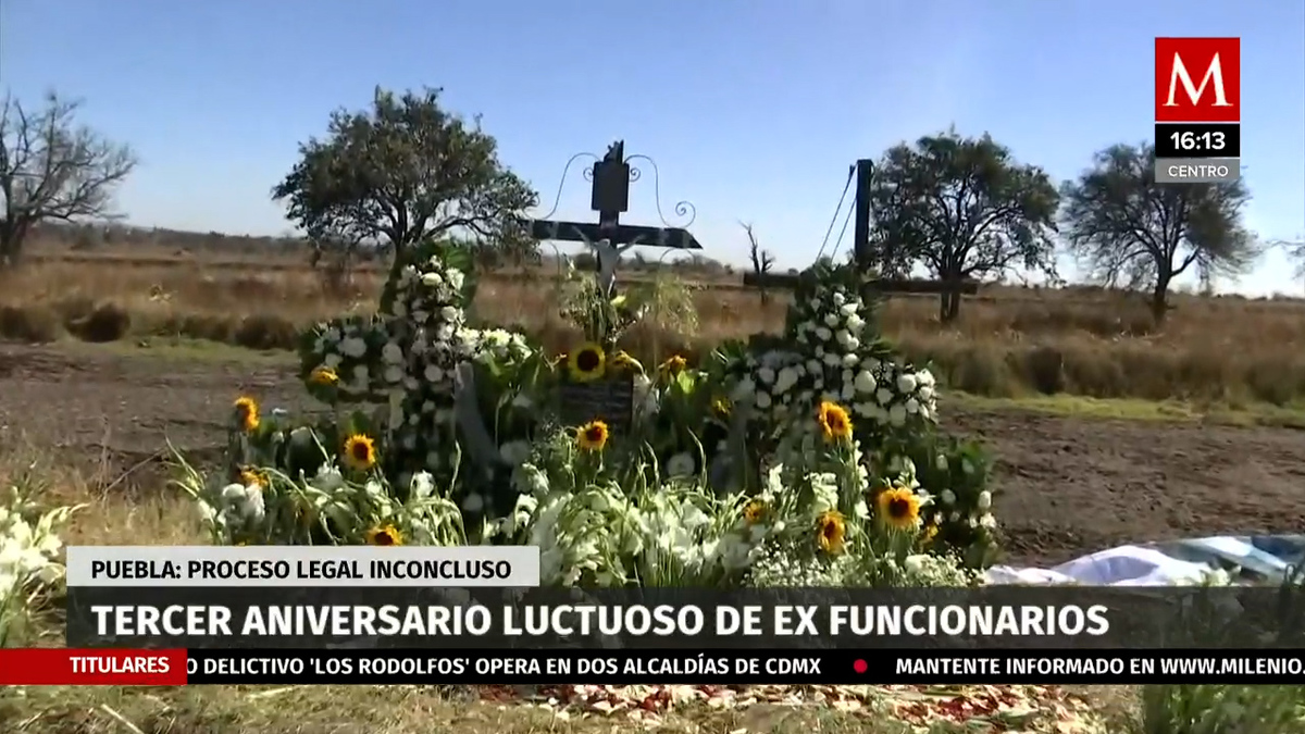 Se cumplen tres años de la muerte de Martha Érika Alonso y Rafael Moreno Valle