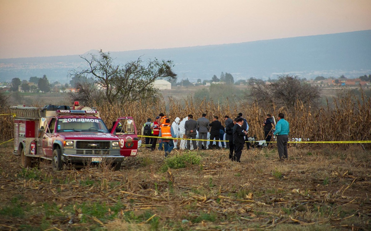 Desplome de helicóptero en Puebla | Andrés Lobato