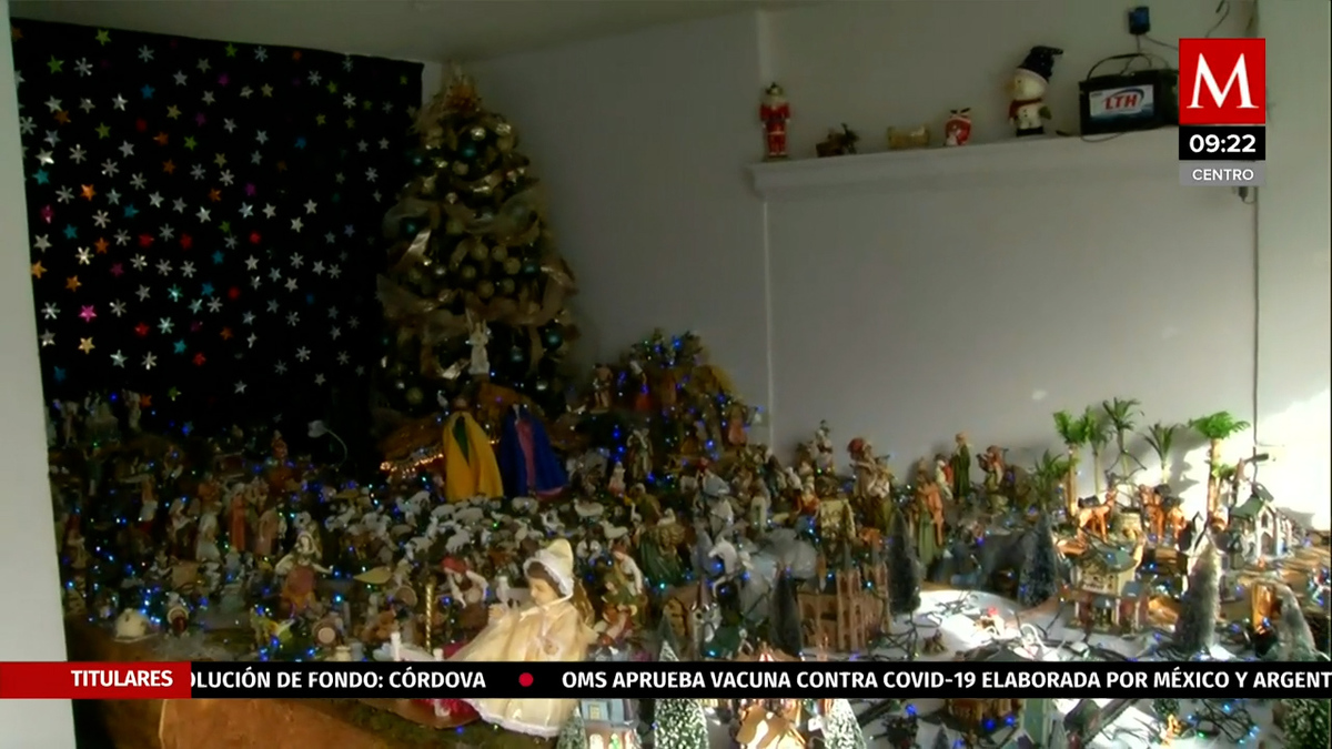 Nacimiento tradicional en Nuevo León