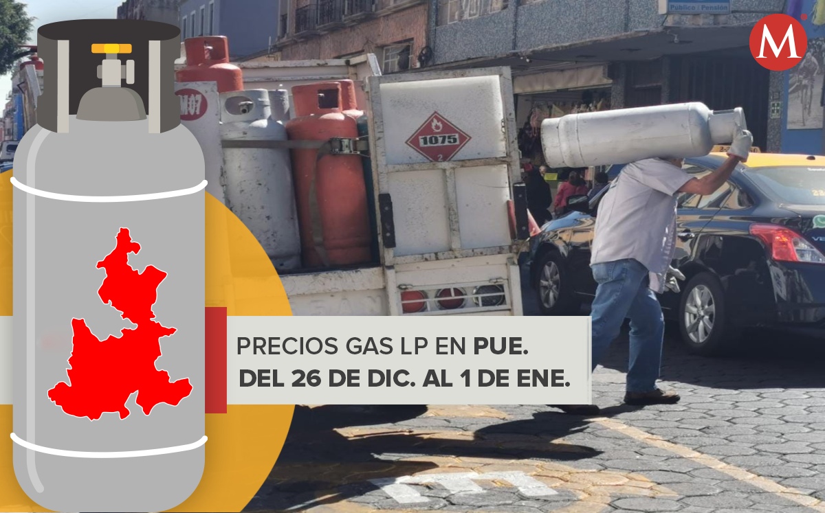 A inicios del 2022 el estado de Puebla tendrá una variación en el precio del gas LP | Melanie Torres