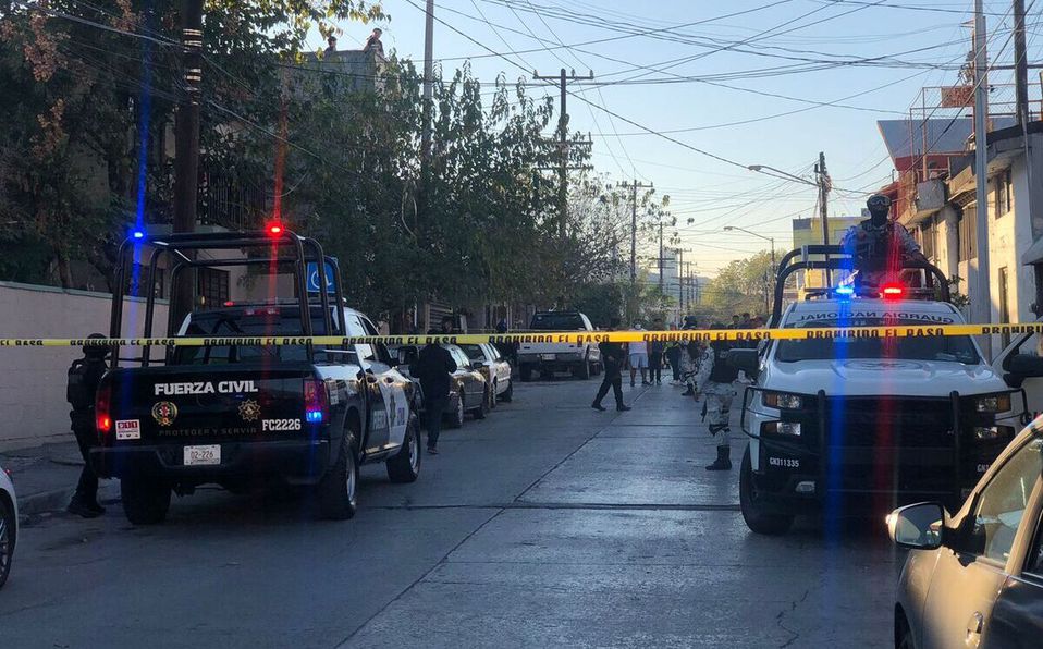 Joven recibe balazo en la pierna en la colonia Independencia. Foto: Vianca Treviño