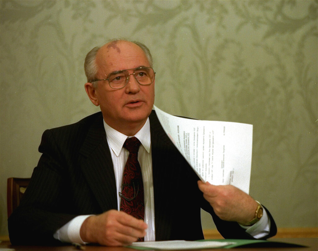 La renuncia de Mijaíl Gorbachov dio fin a la URSS y con ello se crearía una federación en Rusia. (AP / Archivo)