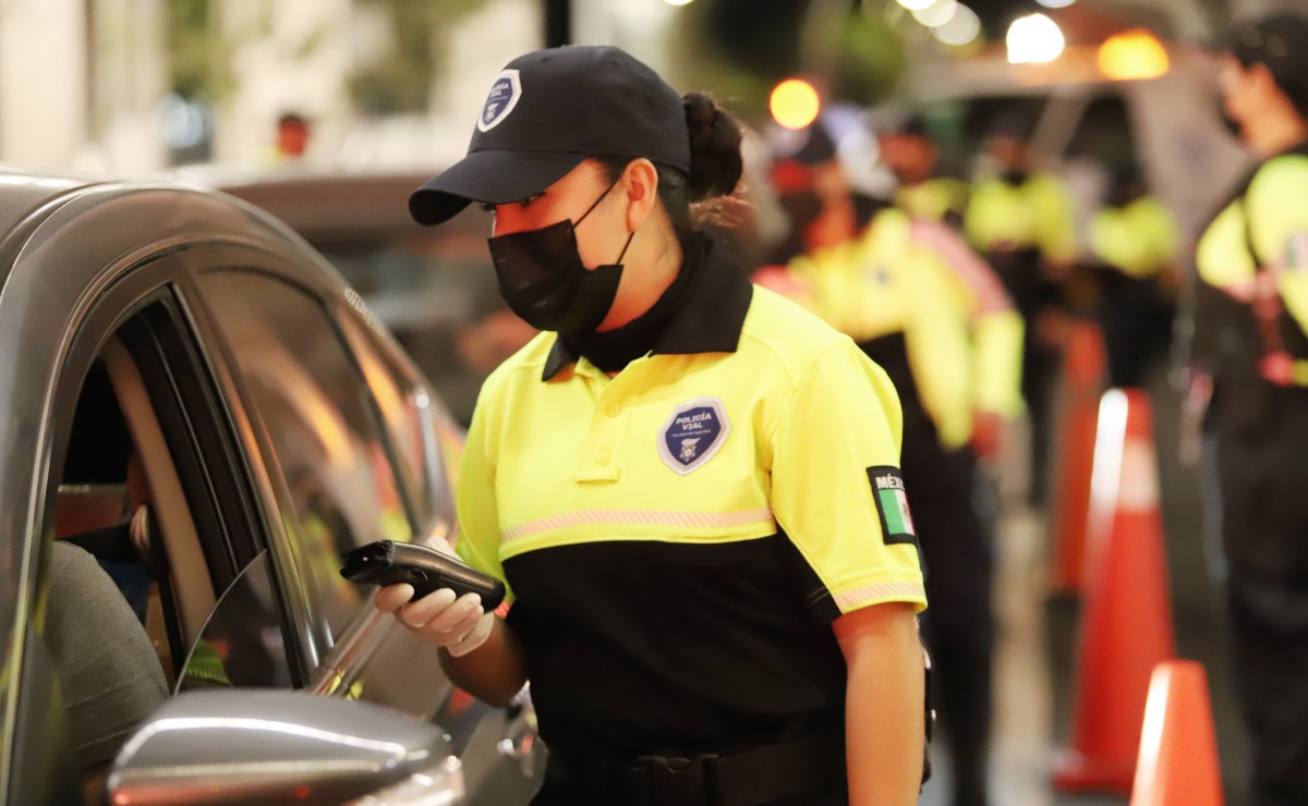 Alcoholimetro de la Policía Vial en Jalisco (Cortesía)