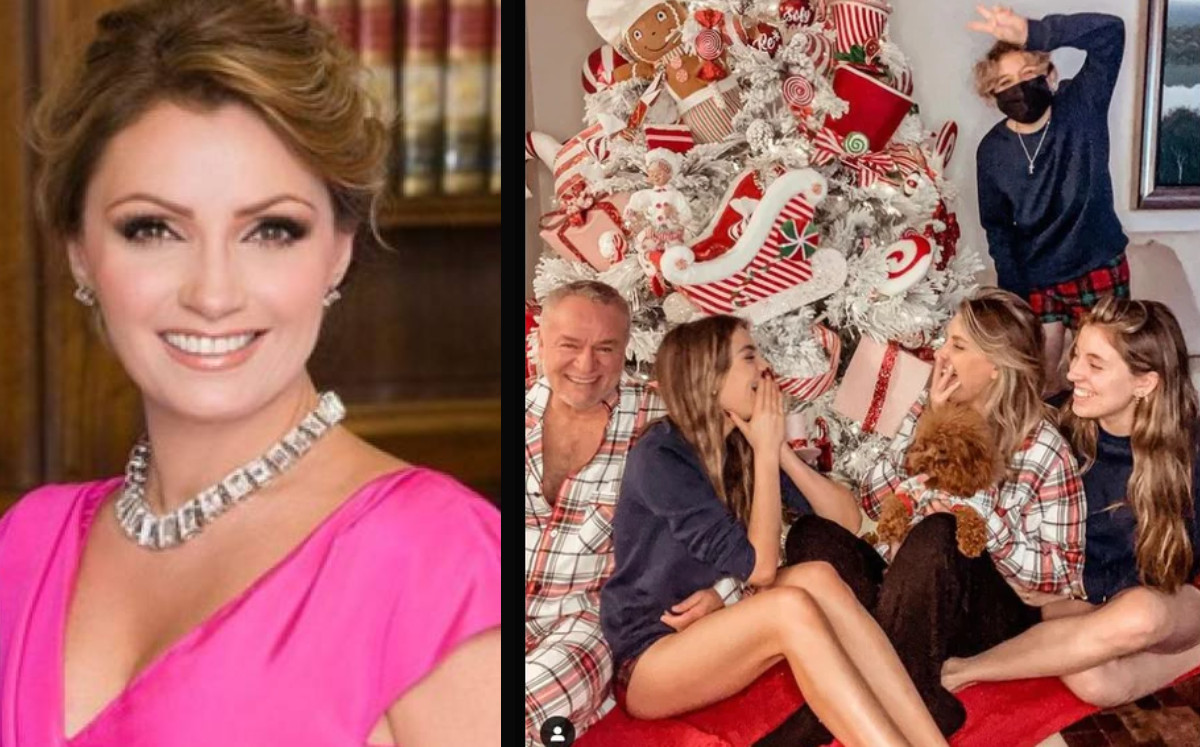 Angélica Rivera festeja la Navidad con su ex esposo El Güero Castro |Especial.