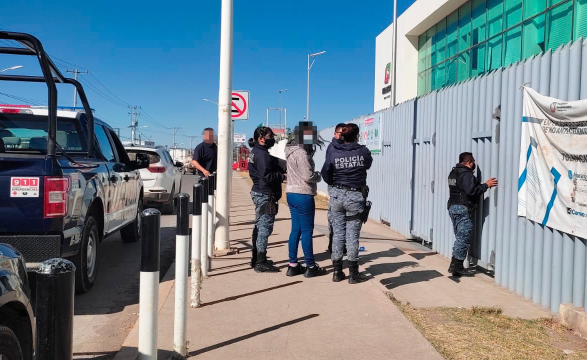 Elementos de la Policía Estatal de Cuautepec localizaron a una adolescente reportada como desaparecida (Cortesía)