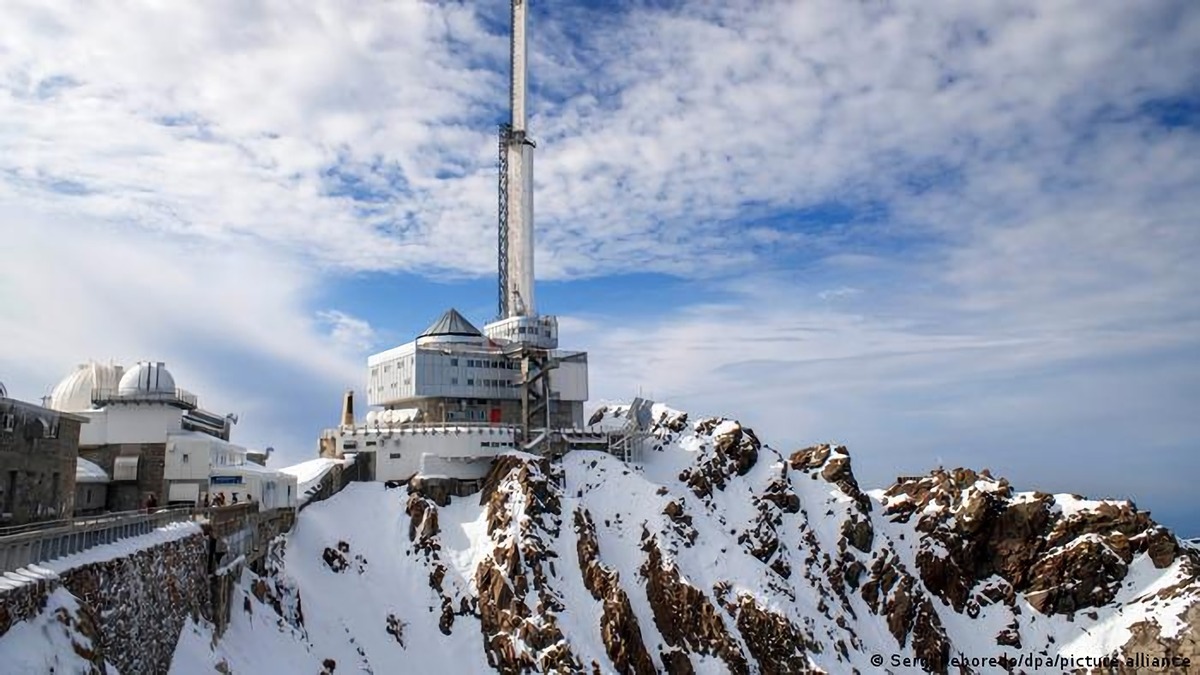 Las muestras fueron tomadas desde el observatorio del Pic Du Midi de Bigorre en Francia. (Deutsche Welle)