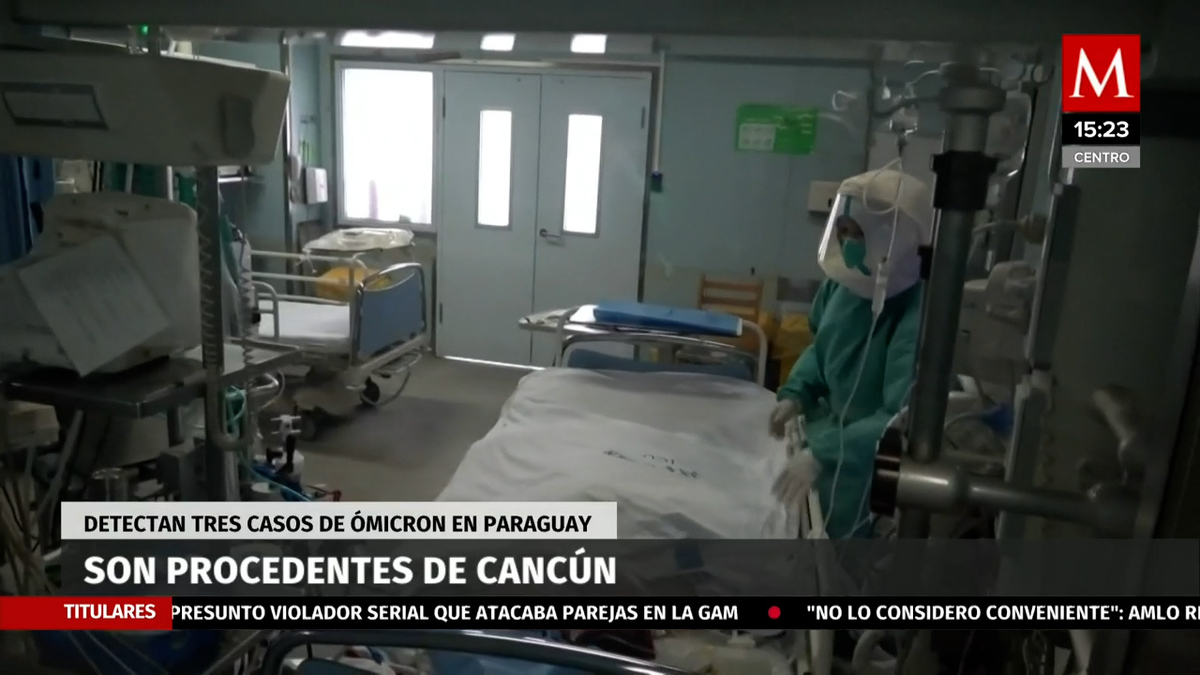 Detectan primeros tres casos de la variante ómicron en Paraguay; llegaron desde Cancún