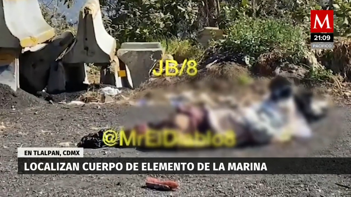 Localizan sin vida a elemento de la marina en CdMx