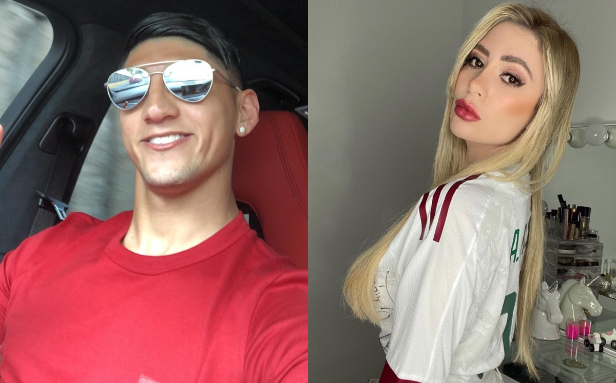Alan Pulido y su esposa Ileana Salas (Instagram @alan_pulido17 / @ileanaasalas)