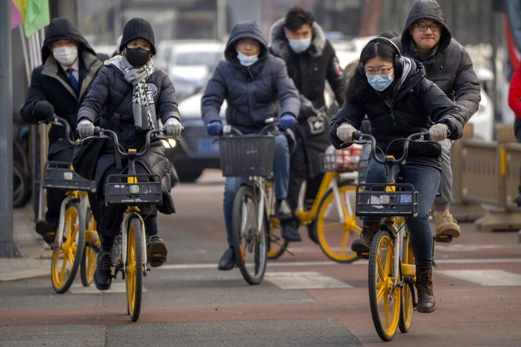 En China se comenzaron a aplicar medidas para frenar contagios de covid-19. | AP