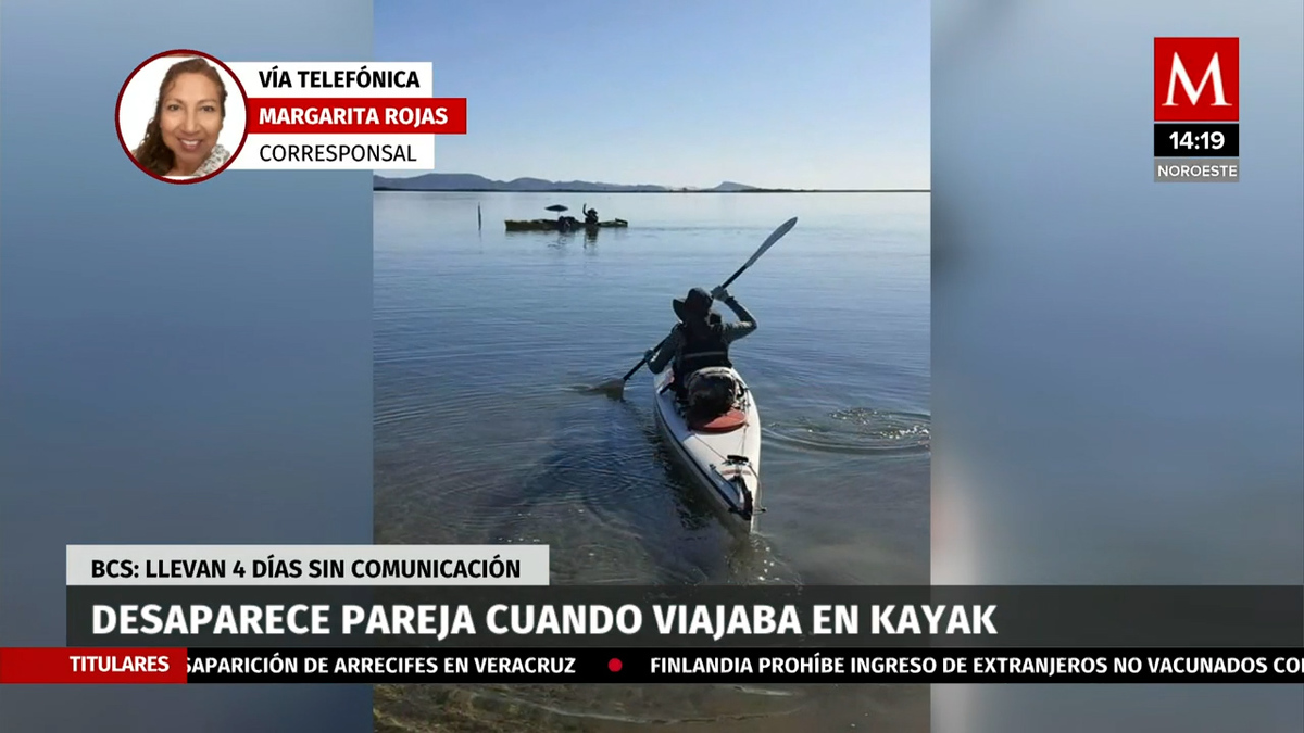Desaparece pareja que viajaba en Kayak, llevan 4 días sin comunicación