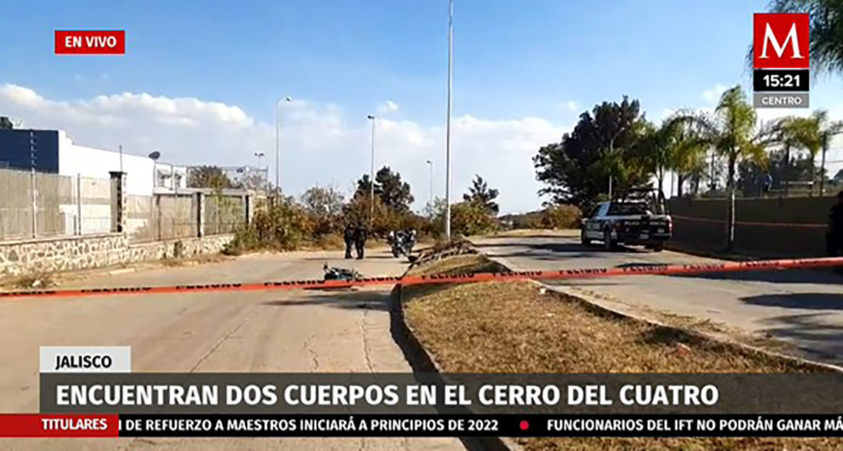 Encuentran dos cuerpos en el Cerro del Cuatro de Jalisco