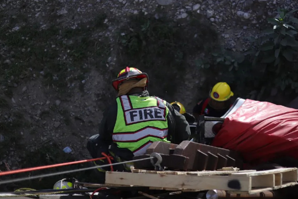 El hombre fue trasladado al Hospital General de Zona. Foto: Especial