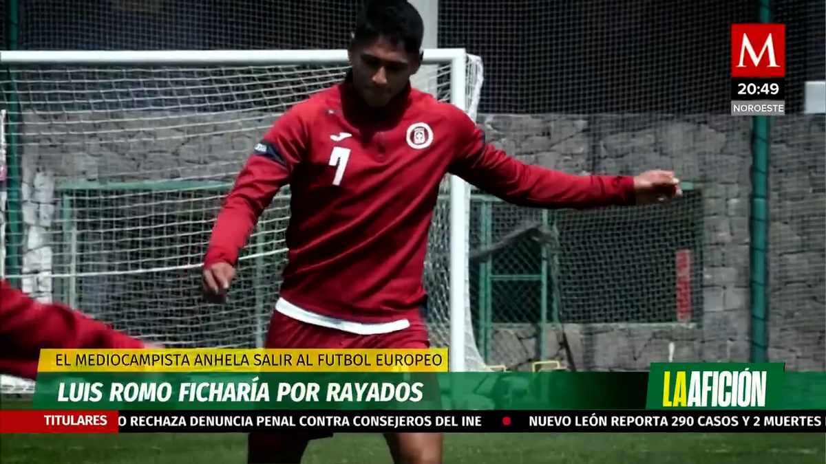 Luis Romo cerca de dejar Cruz Azul  y ser nuevo jugador de Monterrey