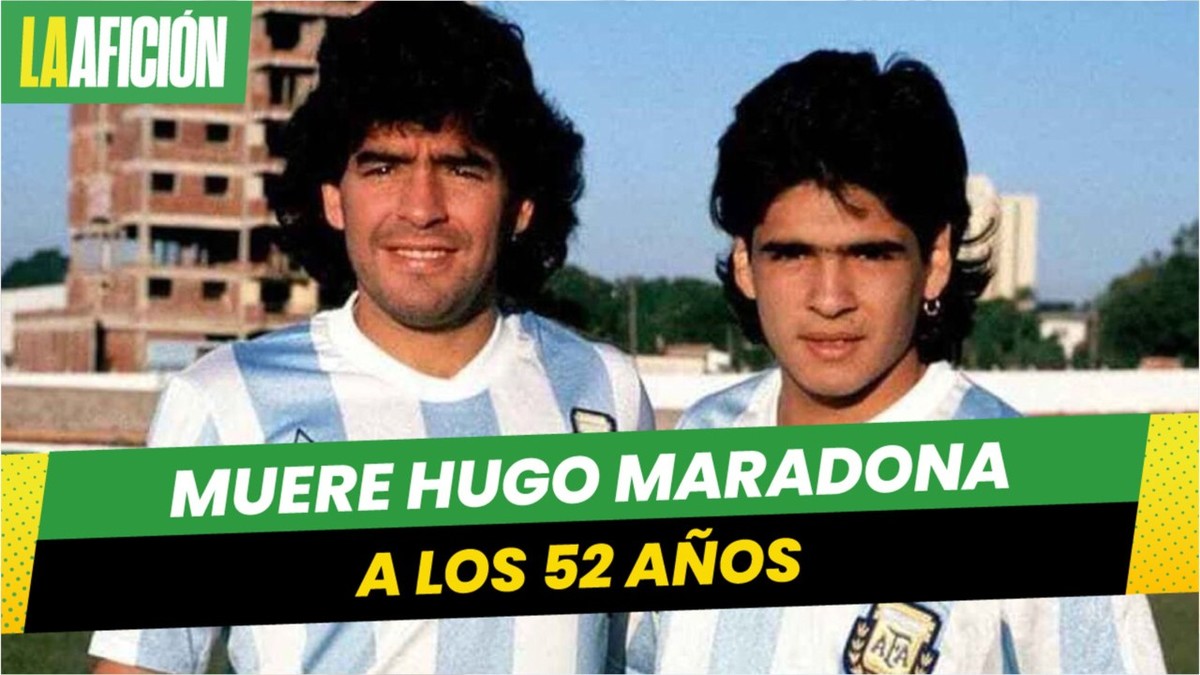 Muere Hugo Maradona, hermano menor de Diego Armando