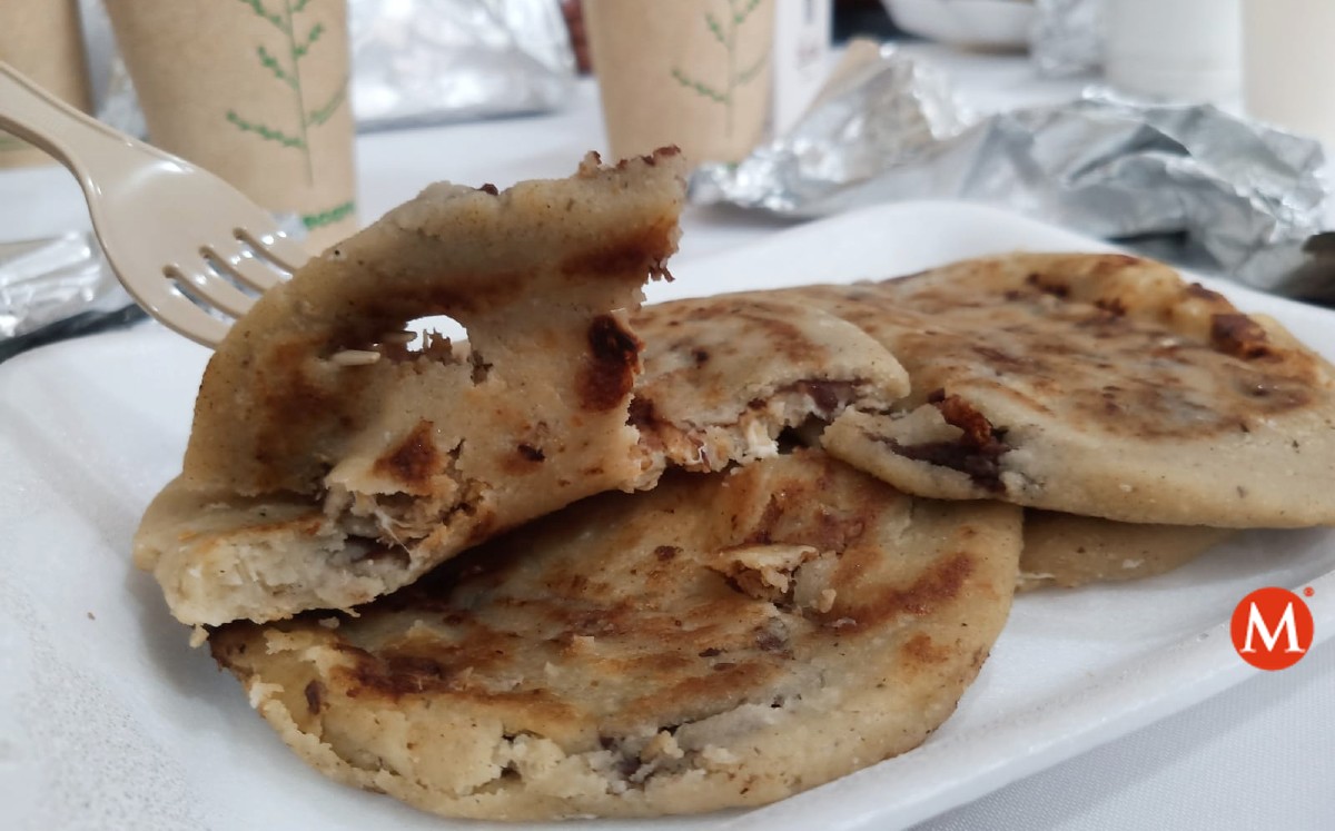 Pupusas salvadoreñas en Tampico. (Jesús Alberto García)