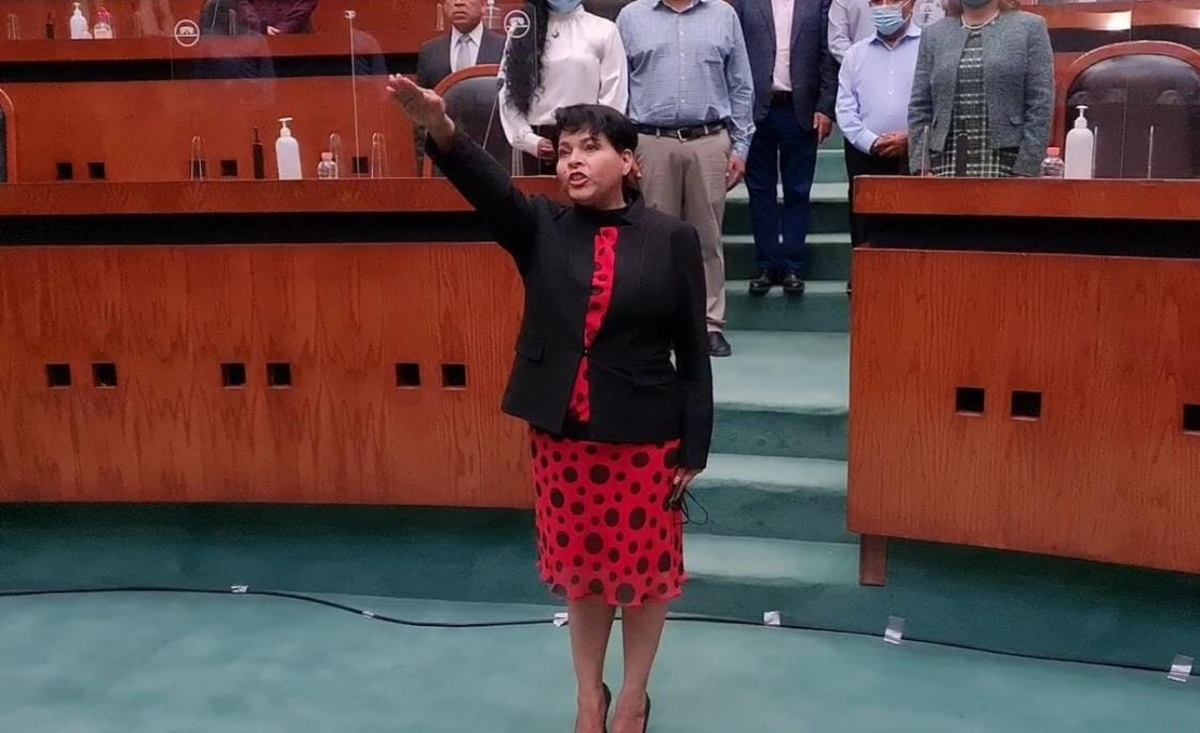 Sandra Luz Valdovinos rinde protesta como fiscal general de Guerrero. | Rogelio Agustín