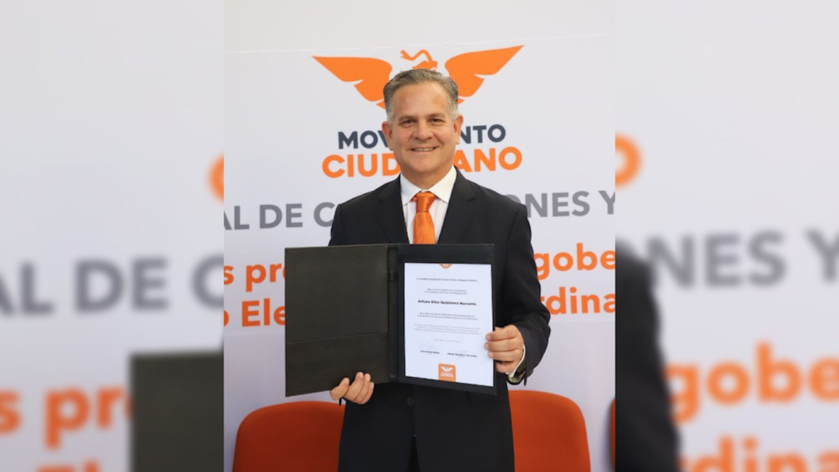 Se registra Arturo Díez Gutiérrez como precandidato