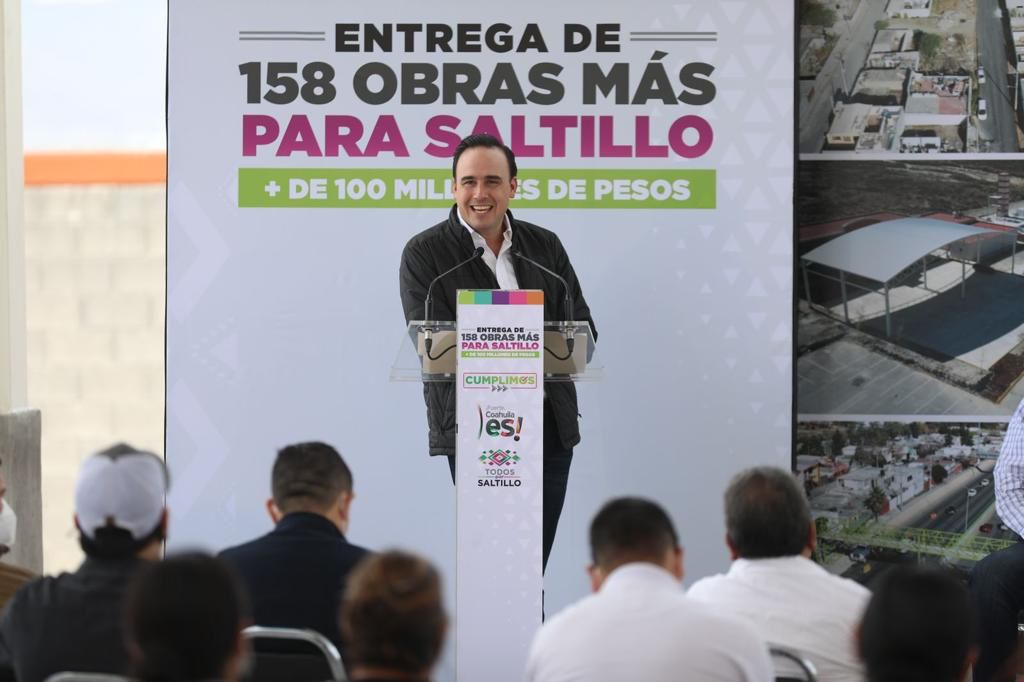Alcalde de Saltillo, Manolo Jiménez Salinas. (Especial)