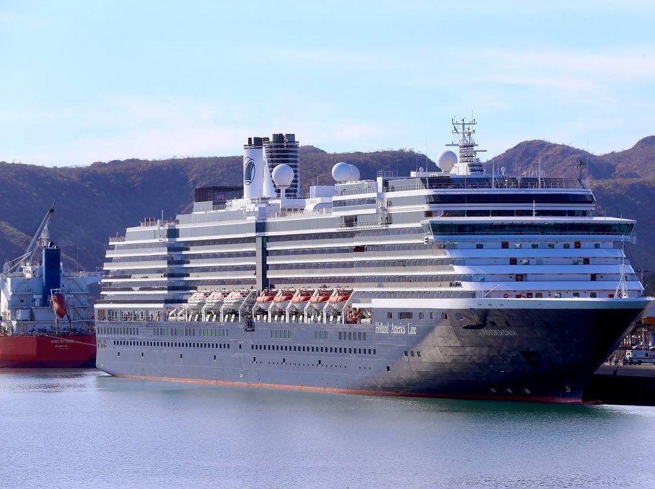El crucero MS Zuiderdam es procedente de San Diego, California | Especial