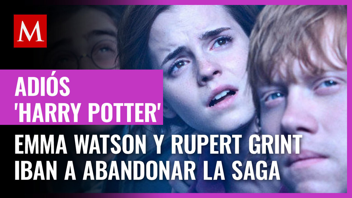 Emma Watson y Rupert Grint pensaron en dejar la saga de Harry Potter