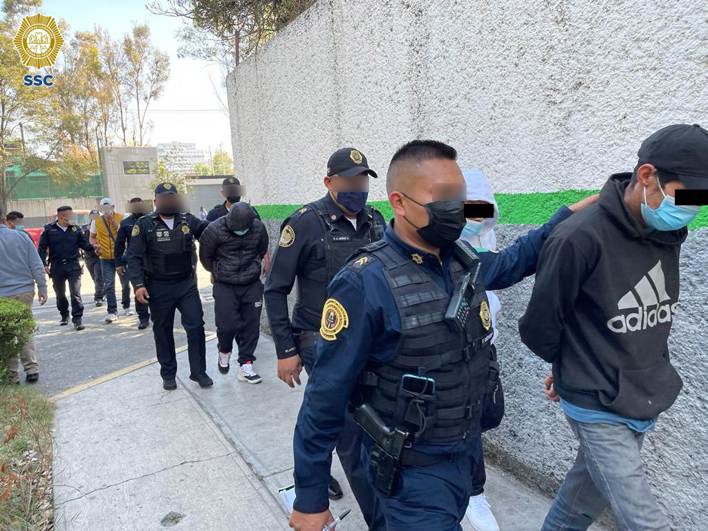 Los detenidos fueron puestos a disposición de la FGJ | Especial