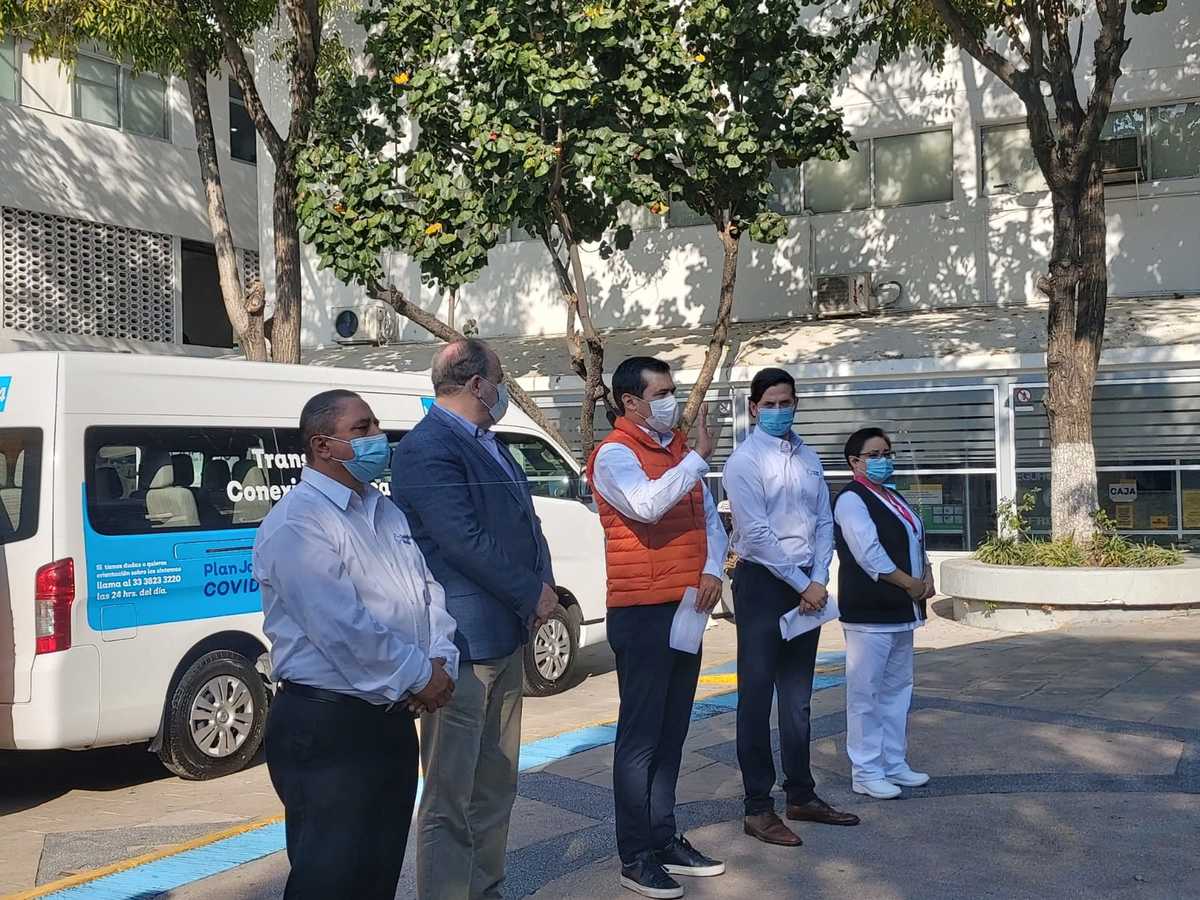 El secretario de Salud (Centro)  informo que se habilitará la plataforma. (Karla Rodríguez)