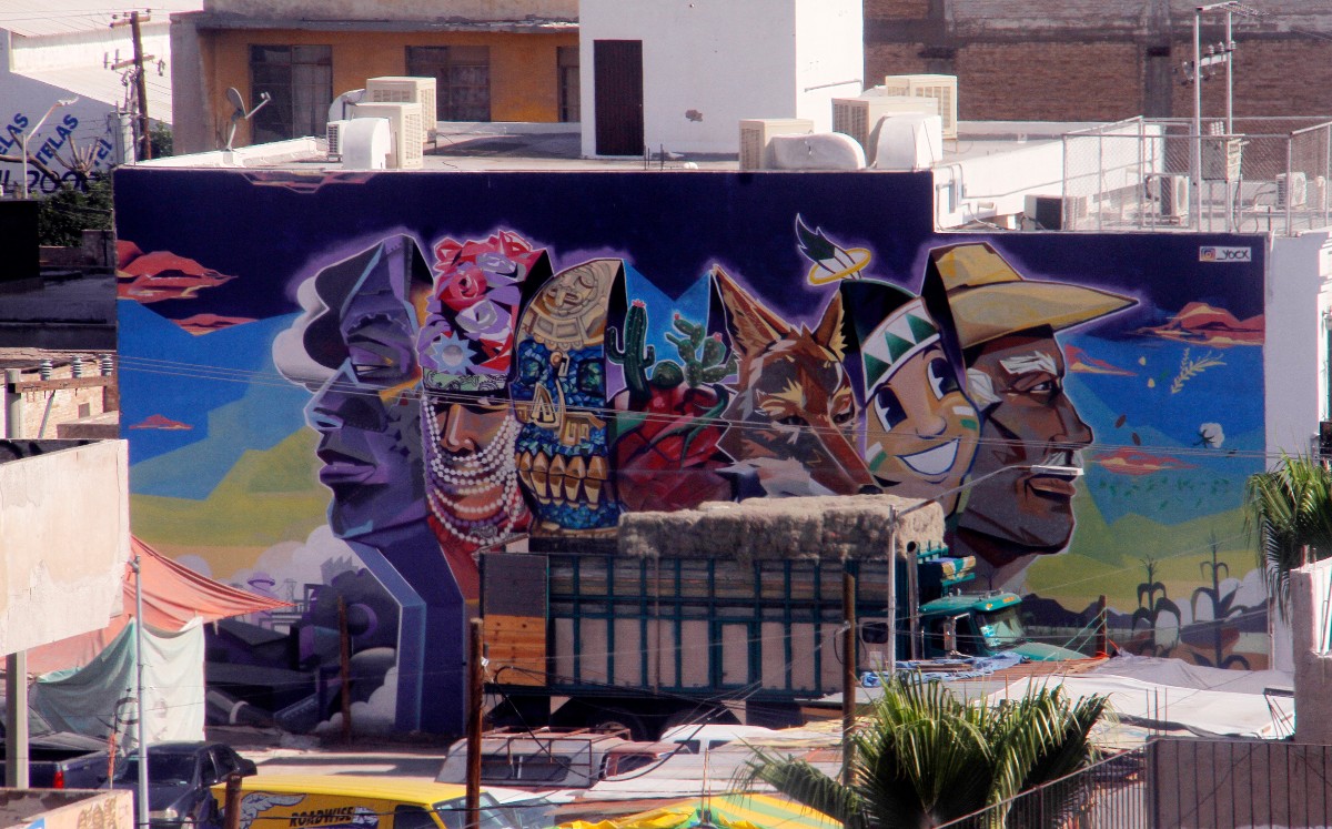 El arte urbano y el graffiti han tenido un auge importante en La Laguna. (Mauricio Román)