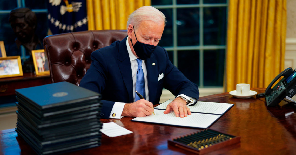 Biden y Putin tienen llamada telefónica sobre el conflicto con Ucrania (Casa Blanca-vía Twitter)