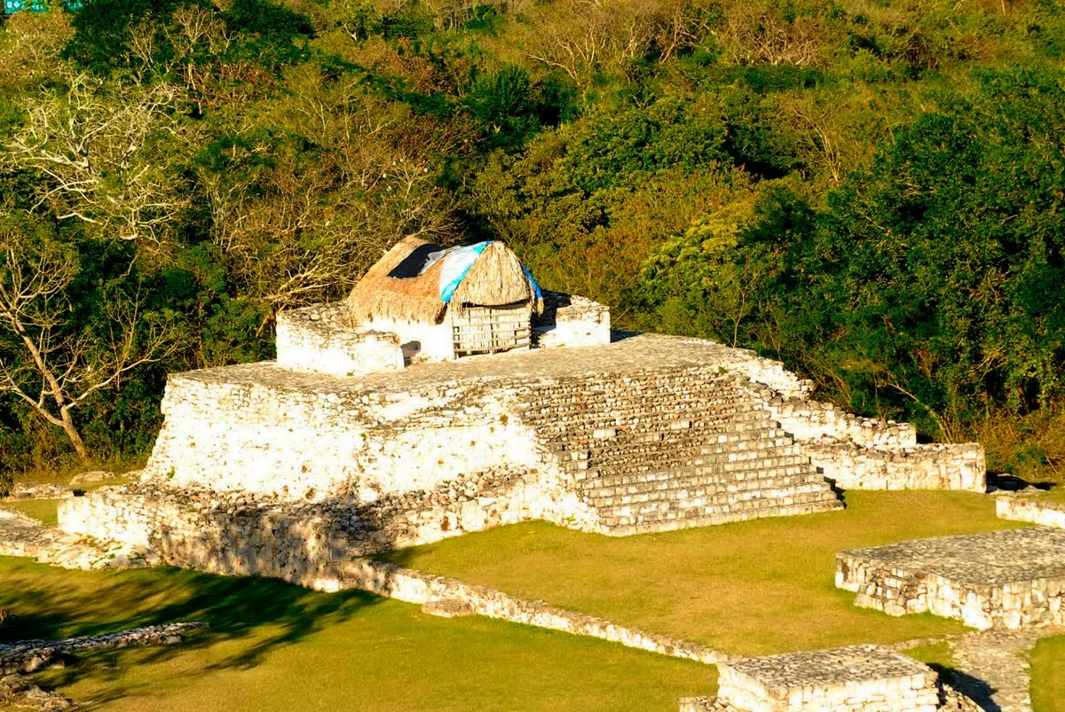 Desde la ciudad prehispánica de Mayapán, Mayas piden que el 2022 sea un buen año