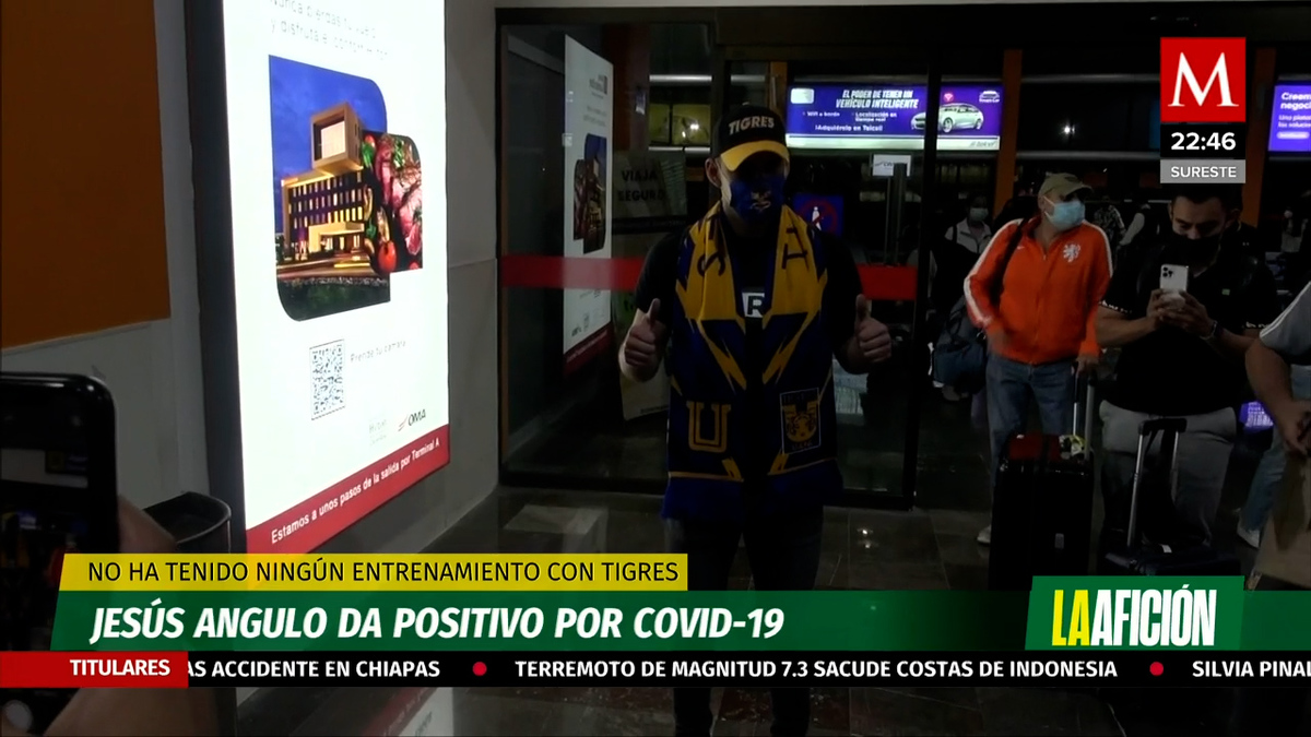 Jesús Angulo, nuevo refuerzo de Tigres, da positivo a covid-19