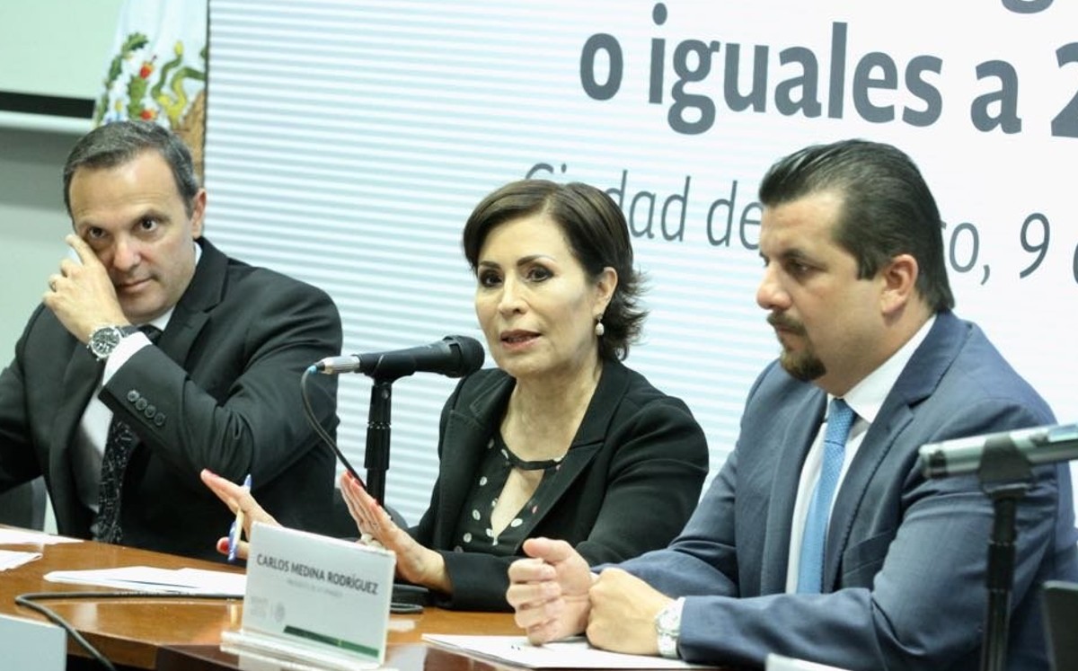 Rosario Robles se mostró un tanto enérgica al dirigirse al juez al considerar una injusticia su decisión. | Facebook