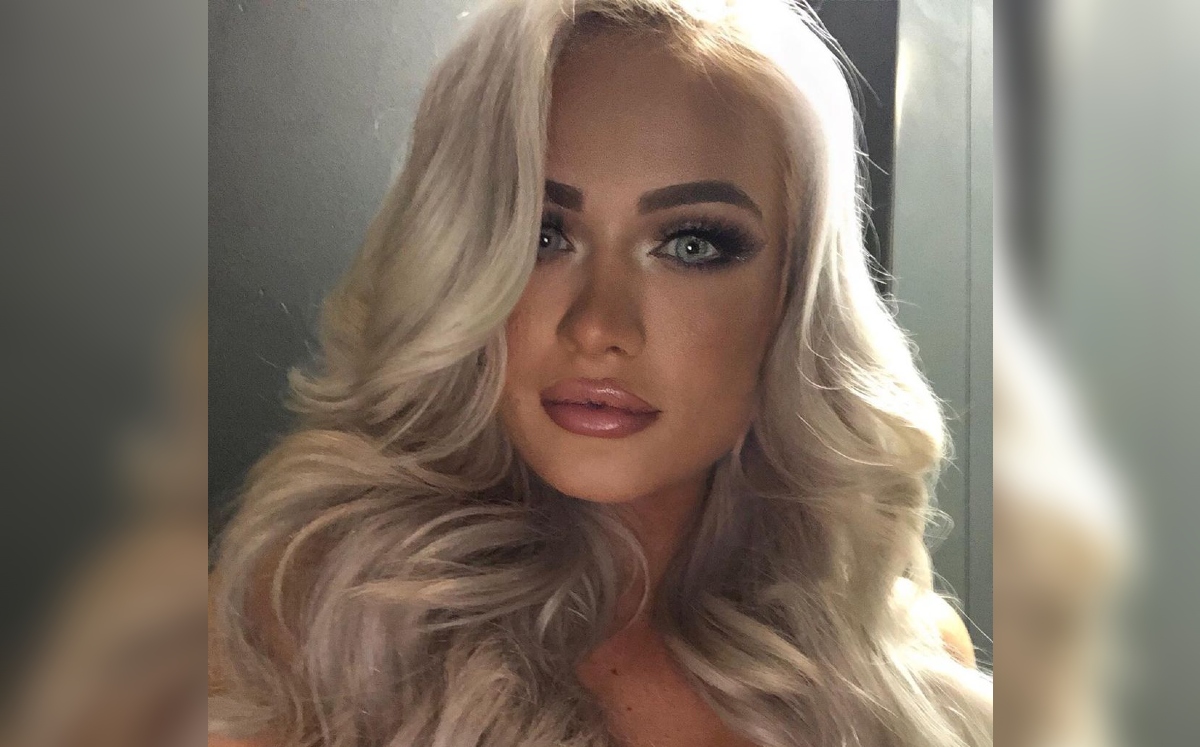 Scarlett Bordeaux, ex luchadora de la WWE (Instagram @realscarlettbordeaux)