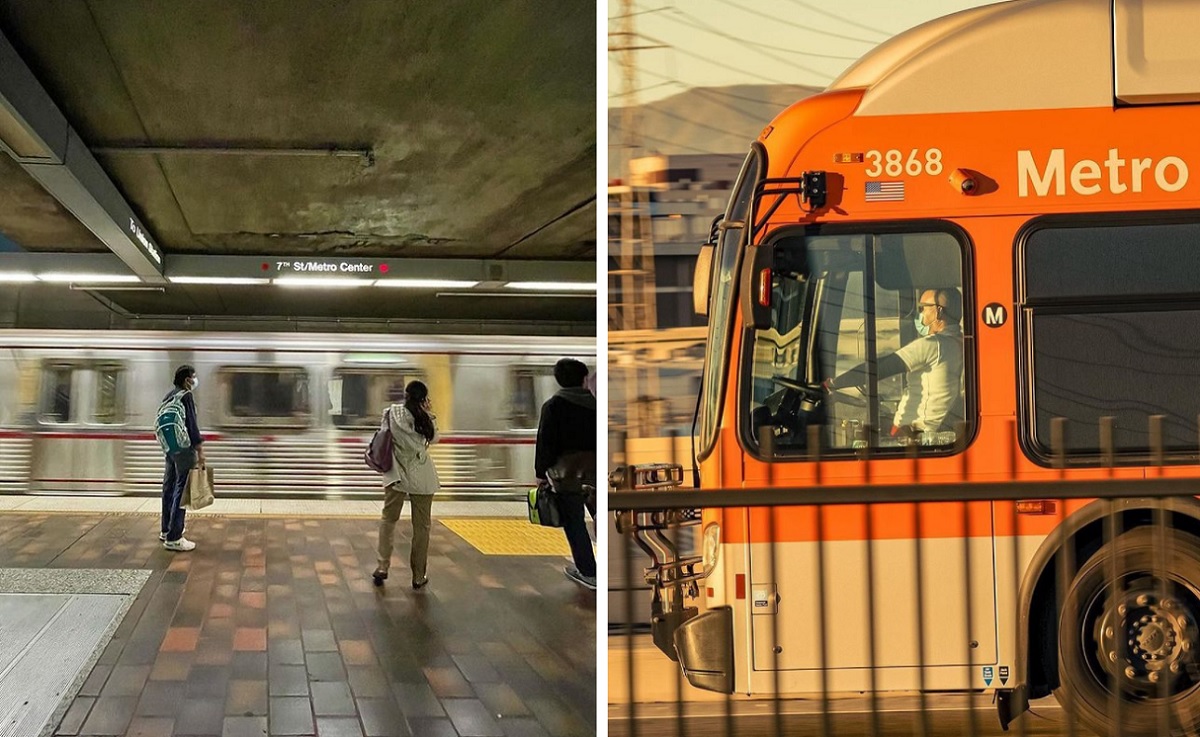 Servicio será gratuito en el Metro de Los Ángeles por Año Nuevo. | Fotos: Instagram