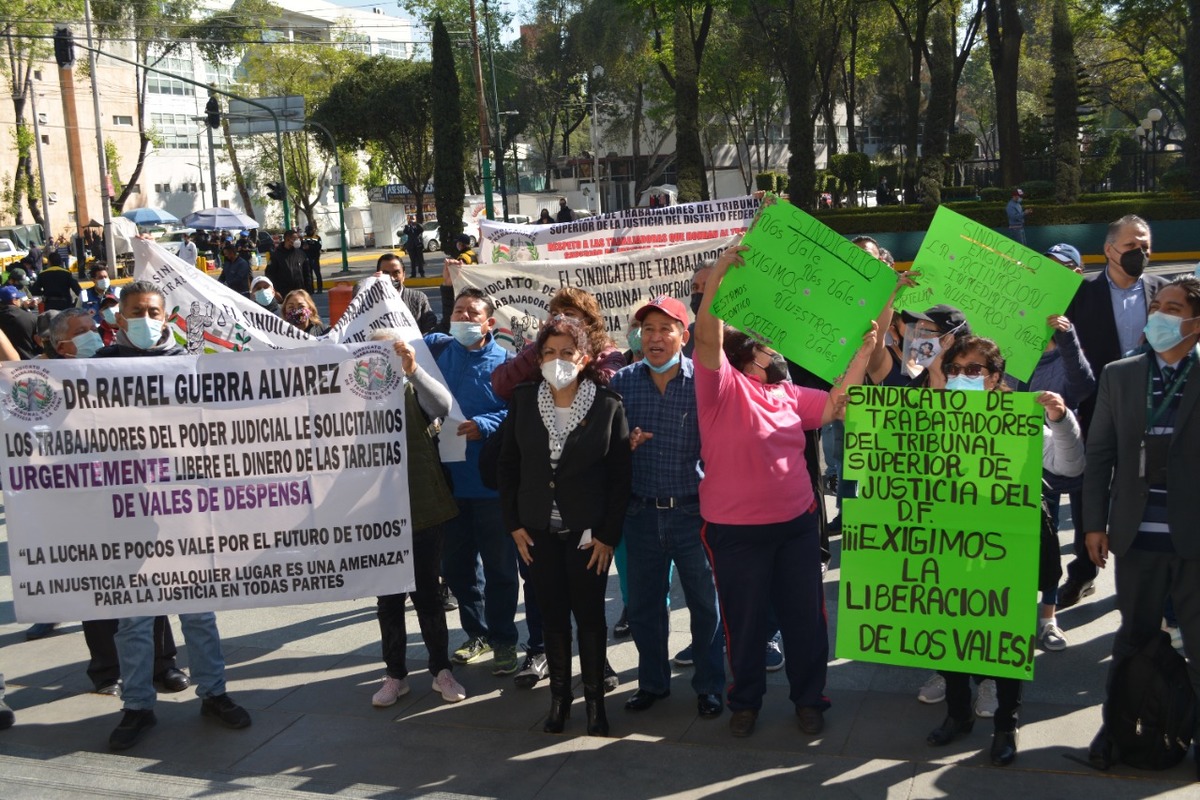 Trabajadores del Poder Judicial de CdMx