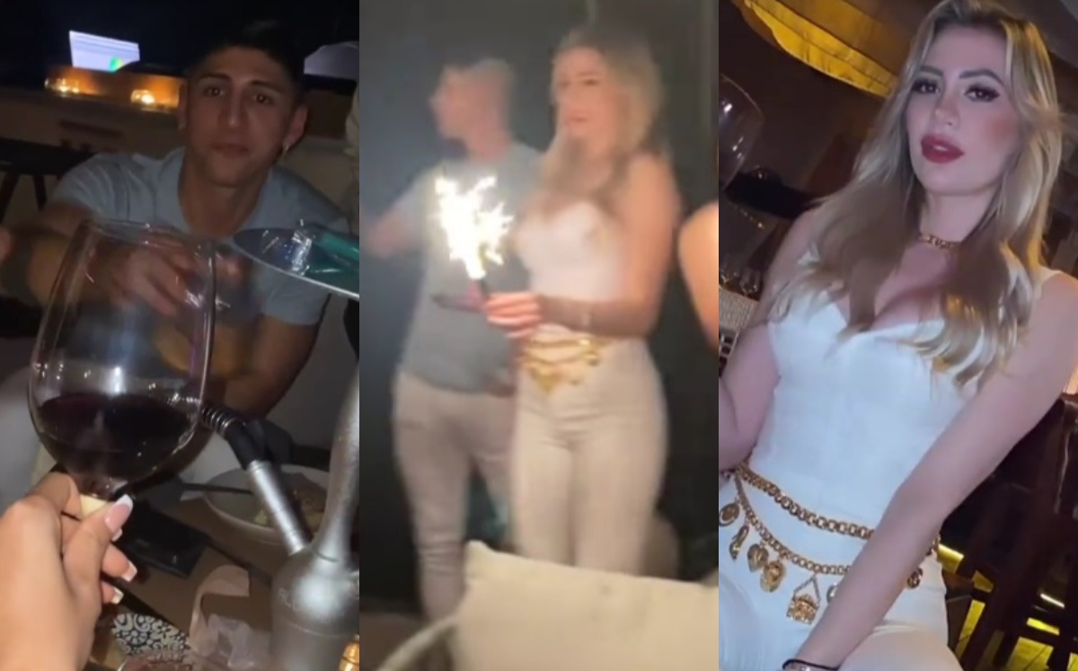 Alan Pulido y su esposa Ileana Salas reaparecen juntos en Cancún (Instagram @daniafiit)