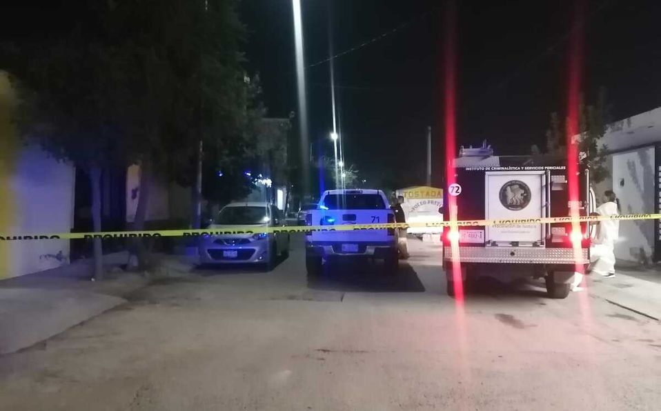 Hombre muere baleado en García, Nuevo León. Foto: Miranda Arias.