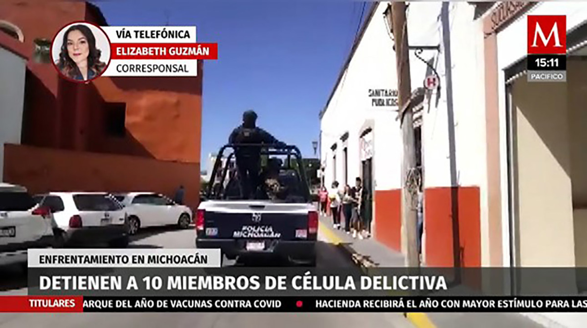 10 miembros de célula delictiva fueron detenidos por enfrentamiento