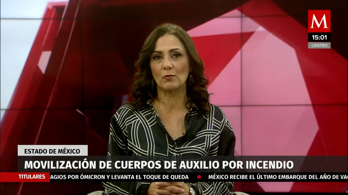 Reportan incendio en fábrica de pinturas de zona industrial de Lerma, Edomex