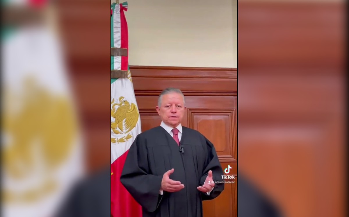Zaldívar dijo que es posible un México mejor si todos hacen la parte que les corresponde.| Captura