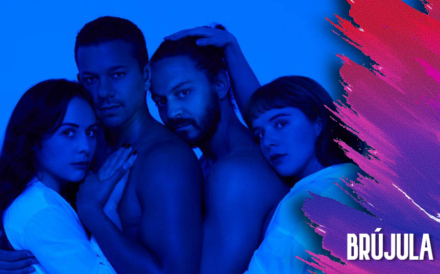 Zuria Vega, Naian González Norvind, Pierre Louis y Alfredo Gatica conforman el elenco de esta intensa obra (Foto: Cortesía)