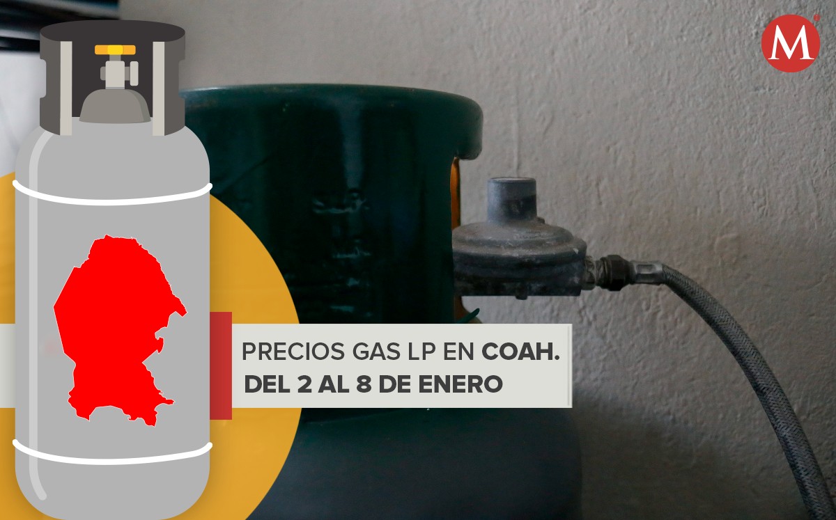 Precio gas LP en Coahuila para la semana del 2 al 8 de enero. | Archivo