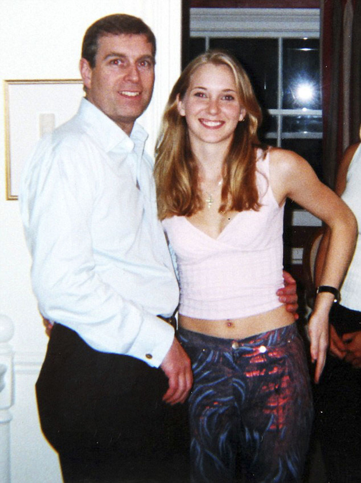 Prince Andrew y Virginia Roberts. Eliot Press/The Grosby Group