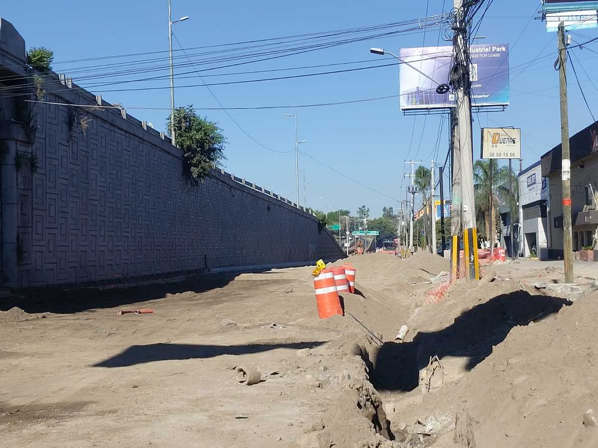 En 45 días quedarán concluidas las obras de reencarpetado. (Rosario Álvarez)