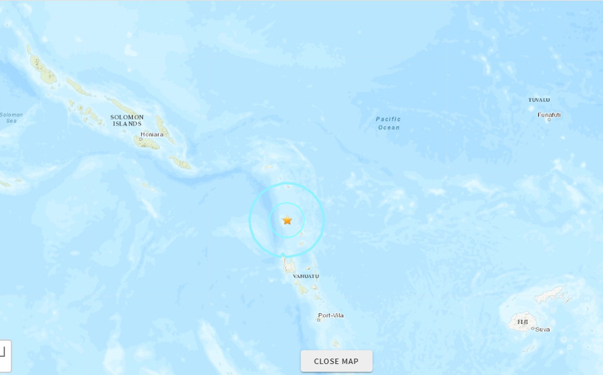 La República de Vanuatu tiene una población de alrededor de 250 mil habitantes. | USGS