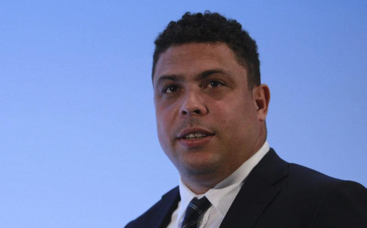 Ronaldo Nazario, ausente del aniversario del Cruzeiro por covid-19 (EFE)