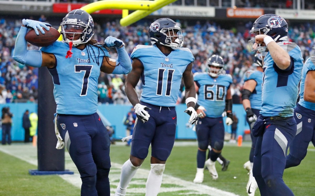 Tennessee Titans son campeones de la AFC Sur (AP)