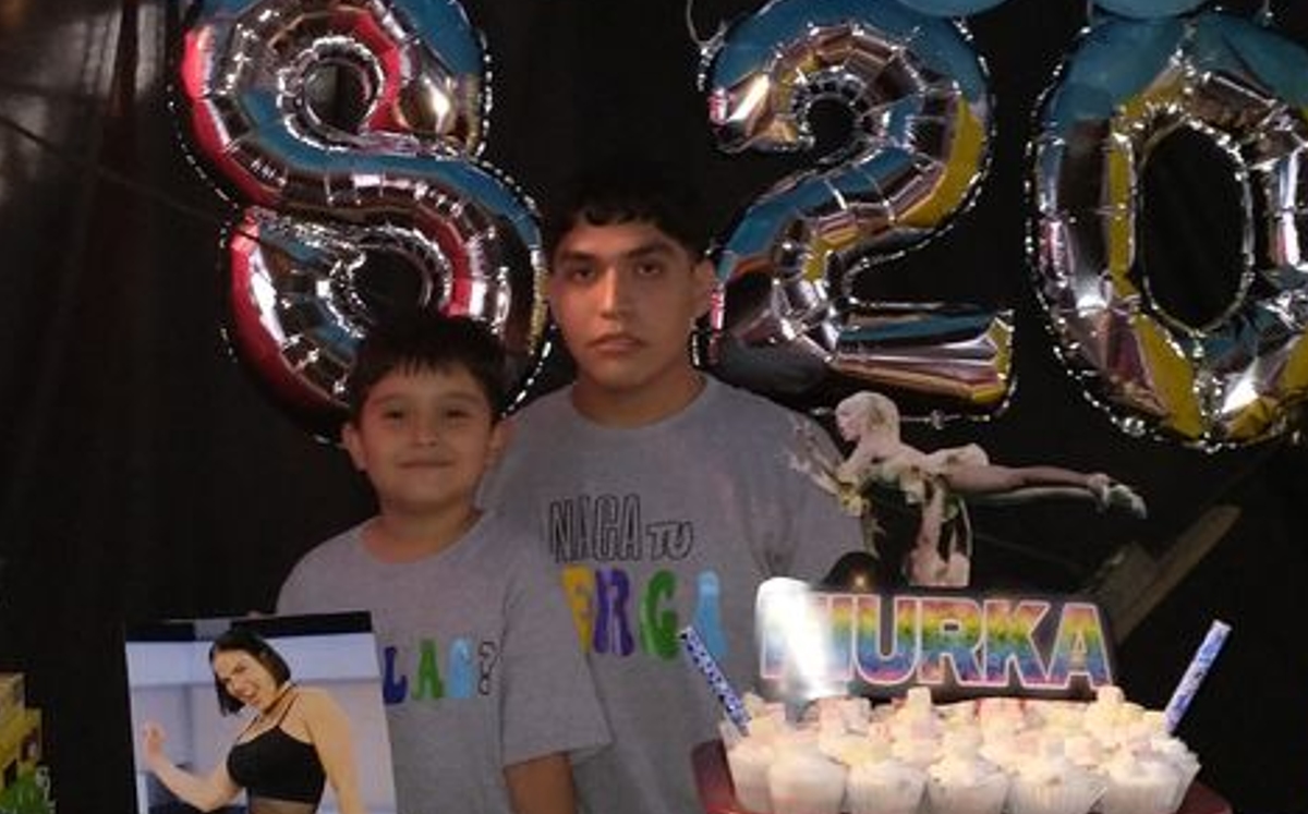Uno de los niños publicó las fotos de su fiesta (Facebook).