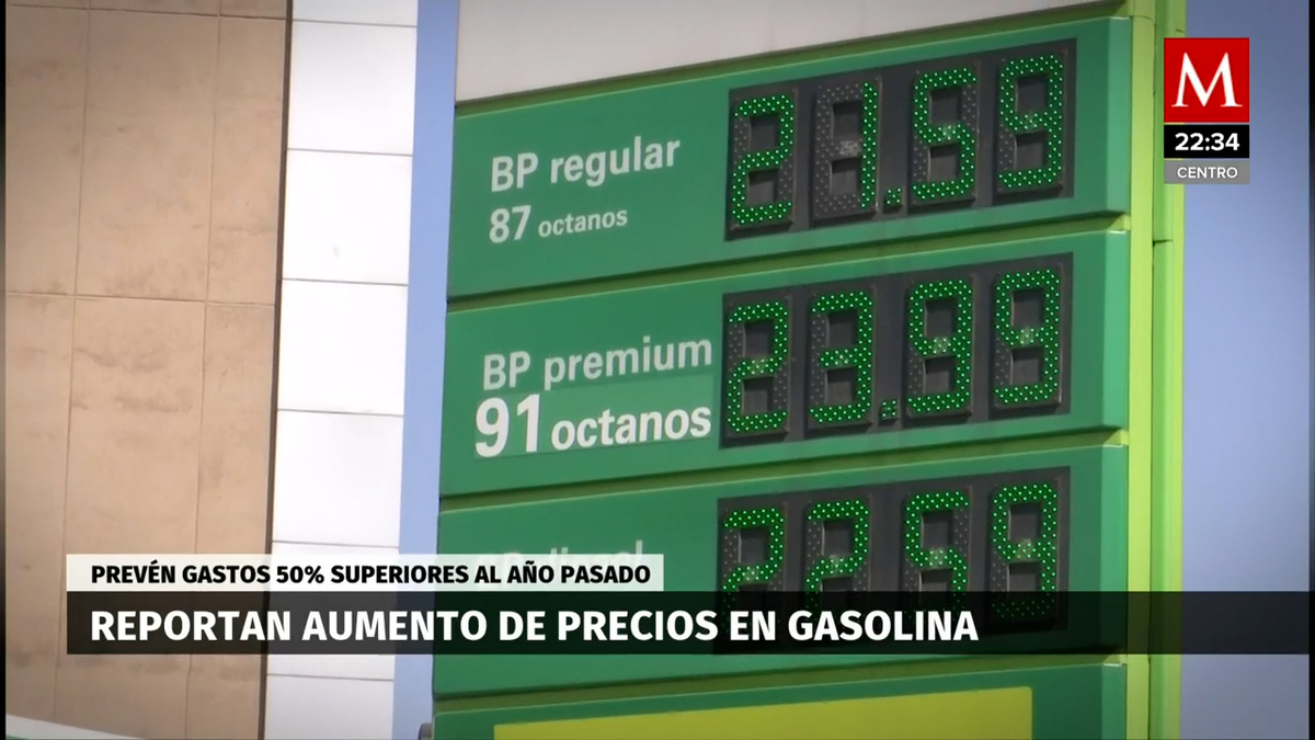 A dos días de iniciar el año subió el precio de la gasolin