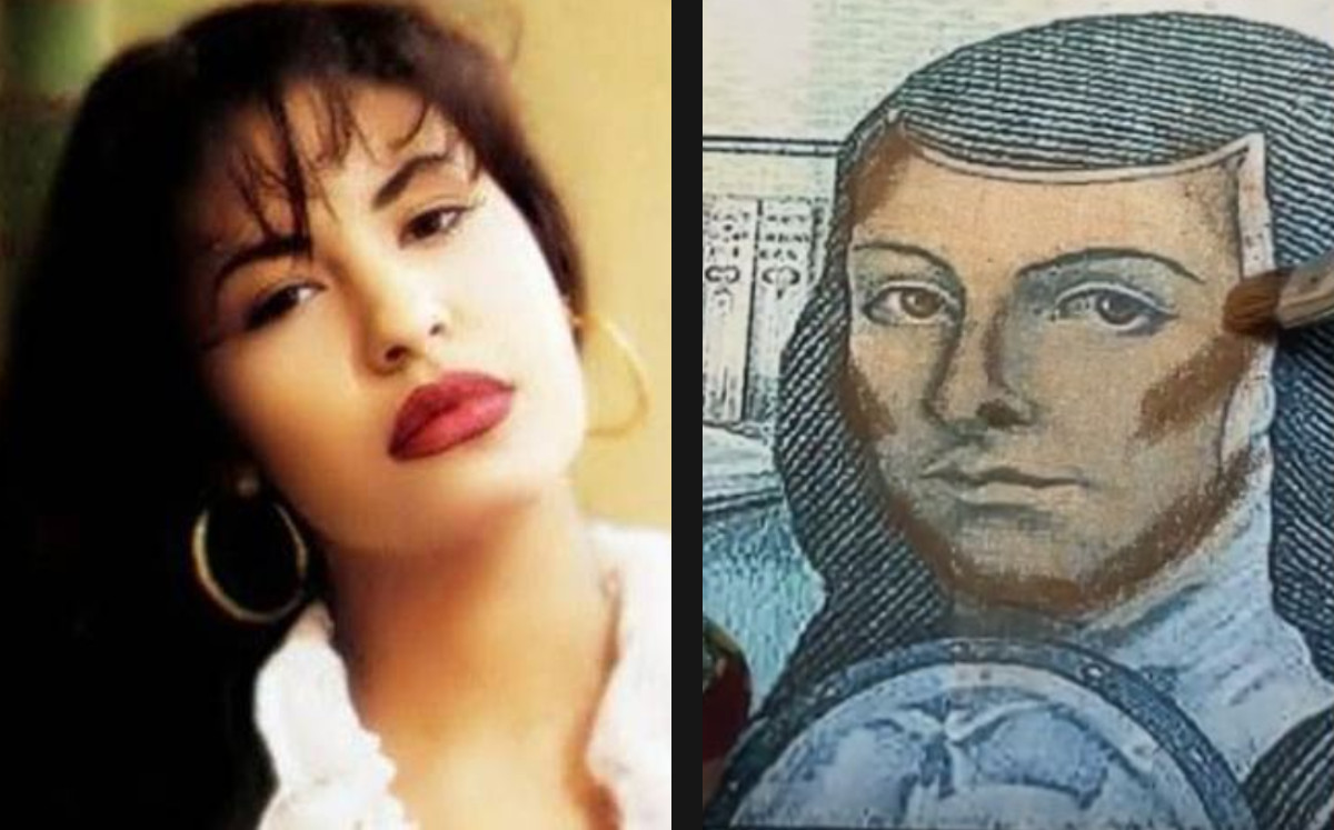 Artista reemplaza a Sor Juana Inés de la Cruz por Selena en billete de 200 pesos mexicanos. |Especial